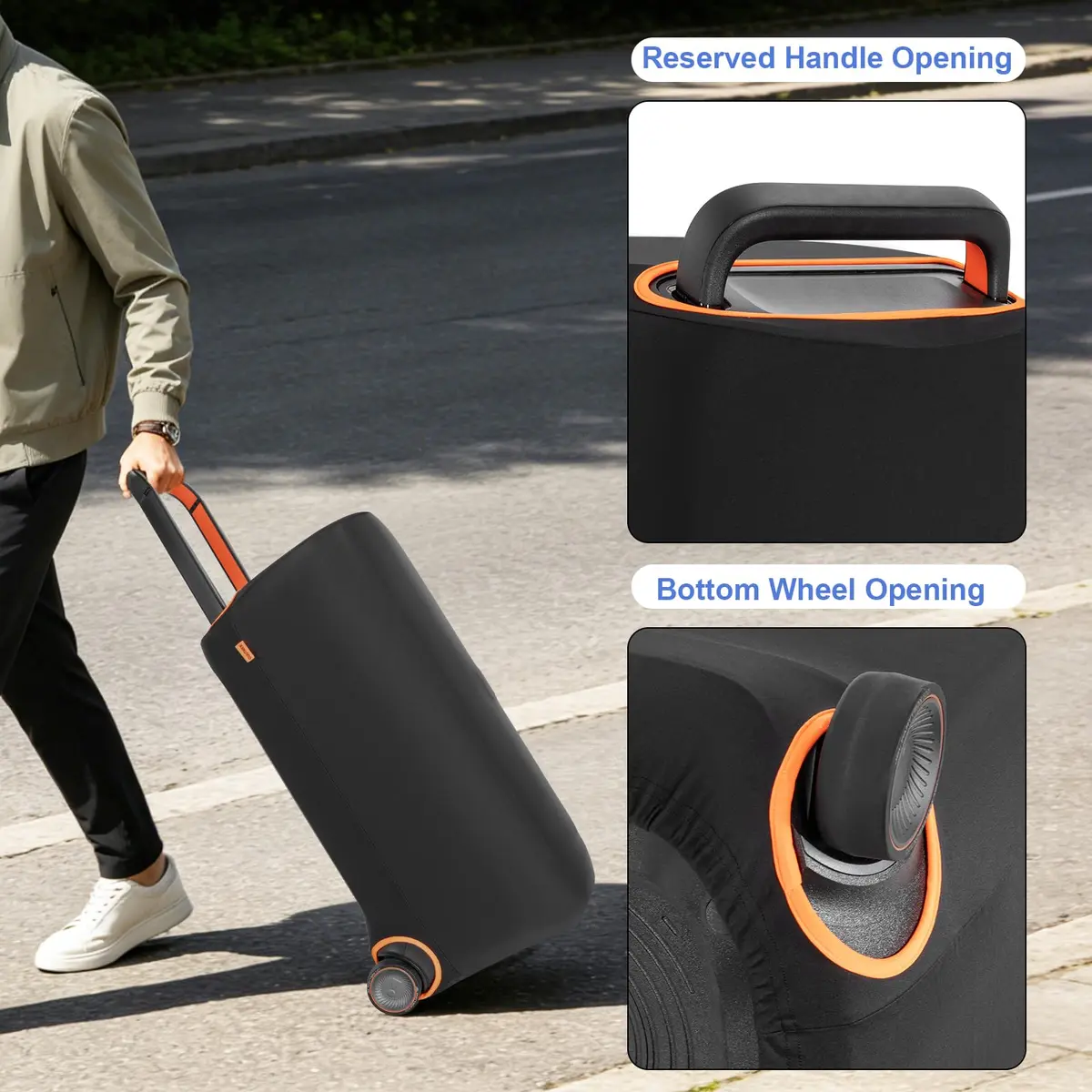 OUUTMEE Dust Cover for JBL PartyBox 520 | Elastic Fabric Protector for Portable Speakers - view 4