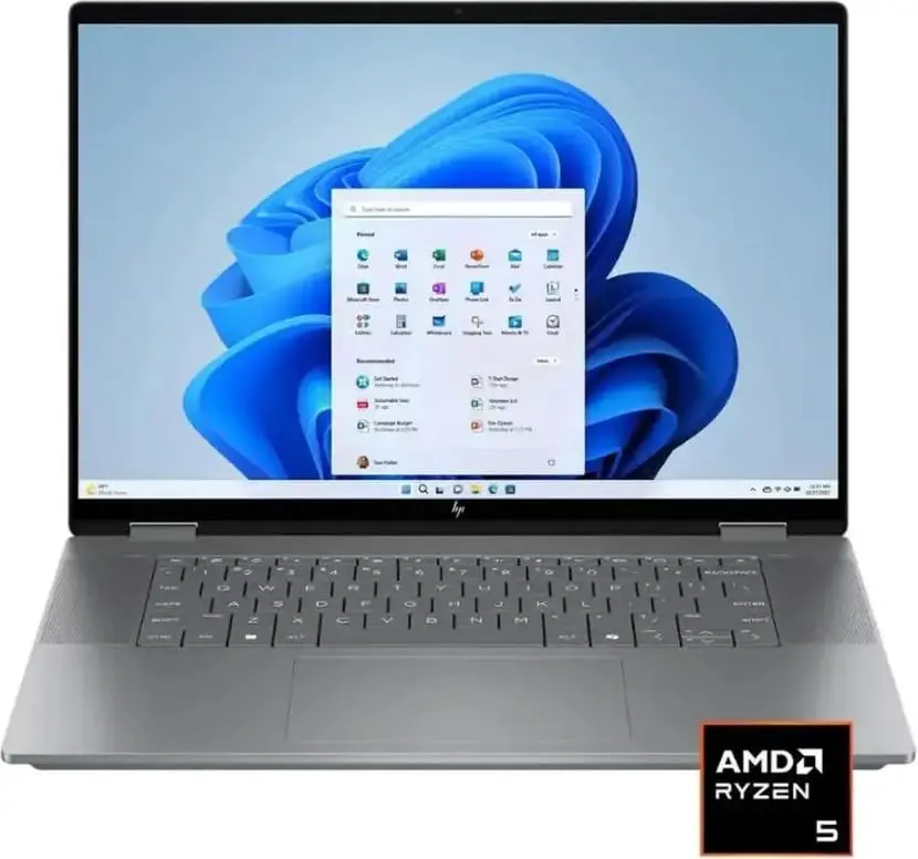 HP OmniBook X Flip 16" WUXGA Touchscreen Laptop | AMD Ryzen 5 220 | 8GB DDR5 | 512GB SSD - view 4