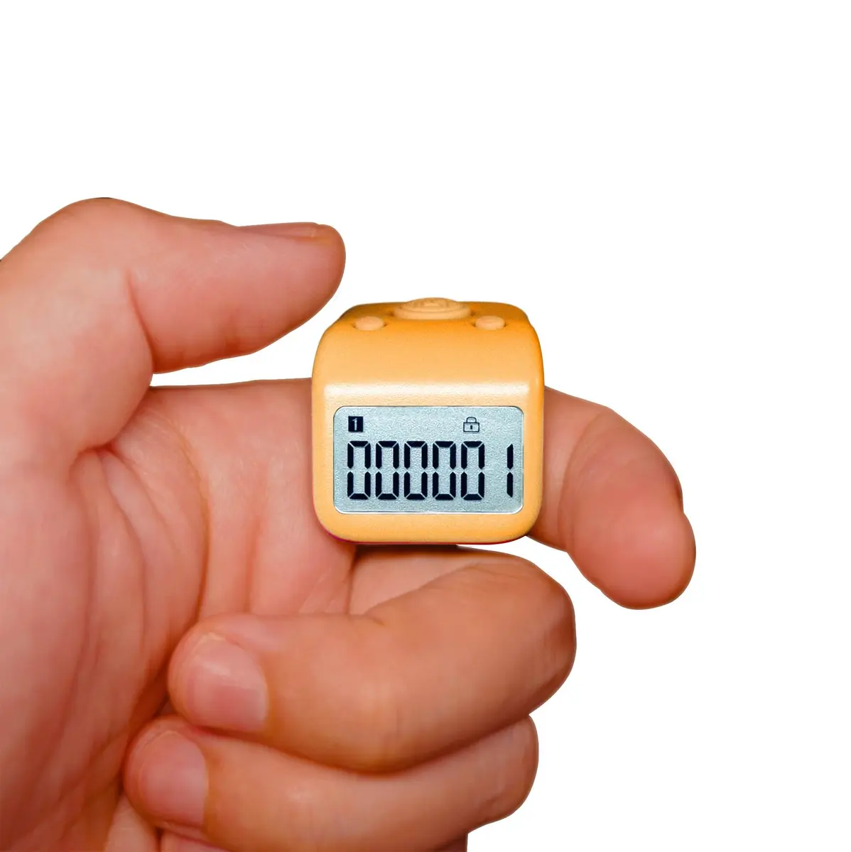 Arvakr Rechargeable Silent Finger Counter 6 Channels Digital Tasbih Tally Clicker with LED | Counts up to 999,999 per channel - main product image