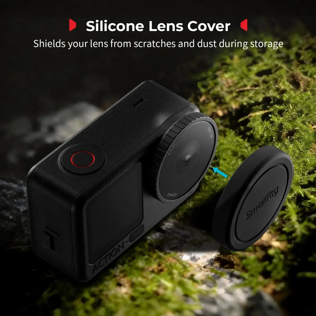 SmallRig ND16 Filter for DJI Osmo Action 6 with Lens Cover & Cleaning Cloth | 43.86mm (1.7in) HD Optical Glass - view 5