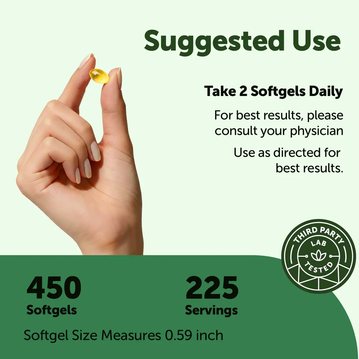 Micro Ingredients Oil of Oregano Softgels with Black Seed Oil 450 Count | 2-in-1 Herbal Oil Complex for Daily Wellness - view 3