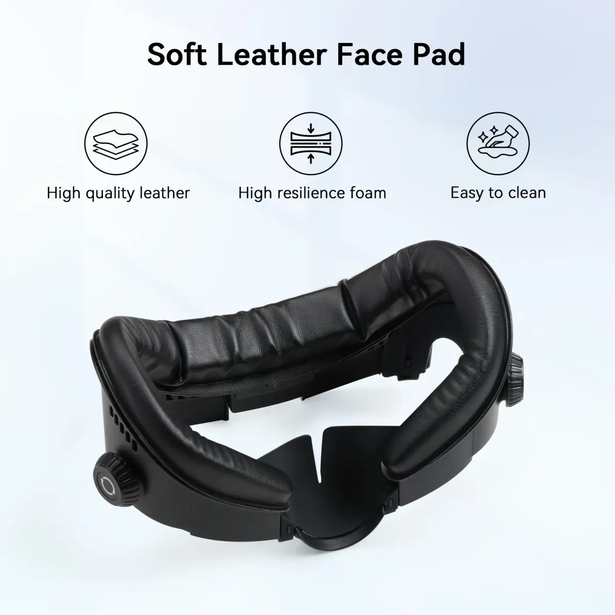 AMVR FC4L Facial Interface with Knob Adjustment for Meta Quest 3 — Black, 1-Pack | Improves Comfort & FOV - view 6