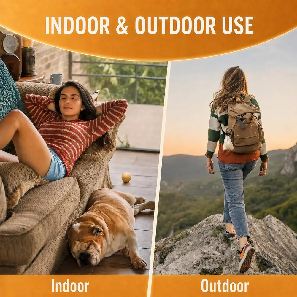 AUDQQM Mosquito Repellent Balls 8-Pack | Long-Lasting Outdoor & Indoor Protection - view 8