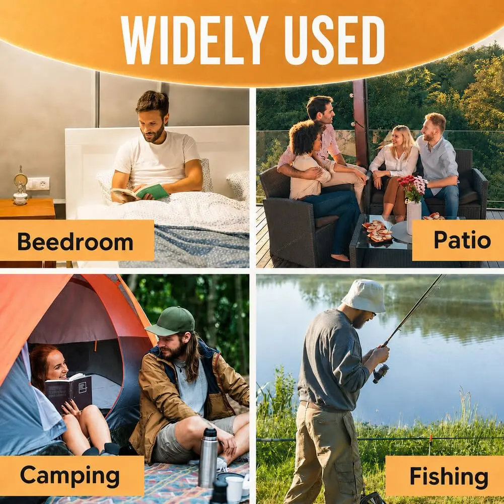 AUDQQM Mosquito Repellent Balls 8-Pack | Long-Lasting Outdoor & Indoor Protection - view 9