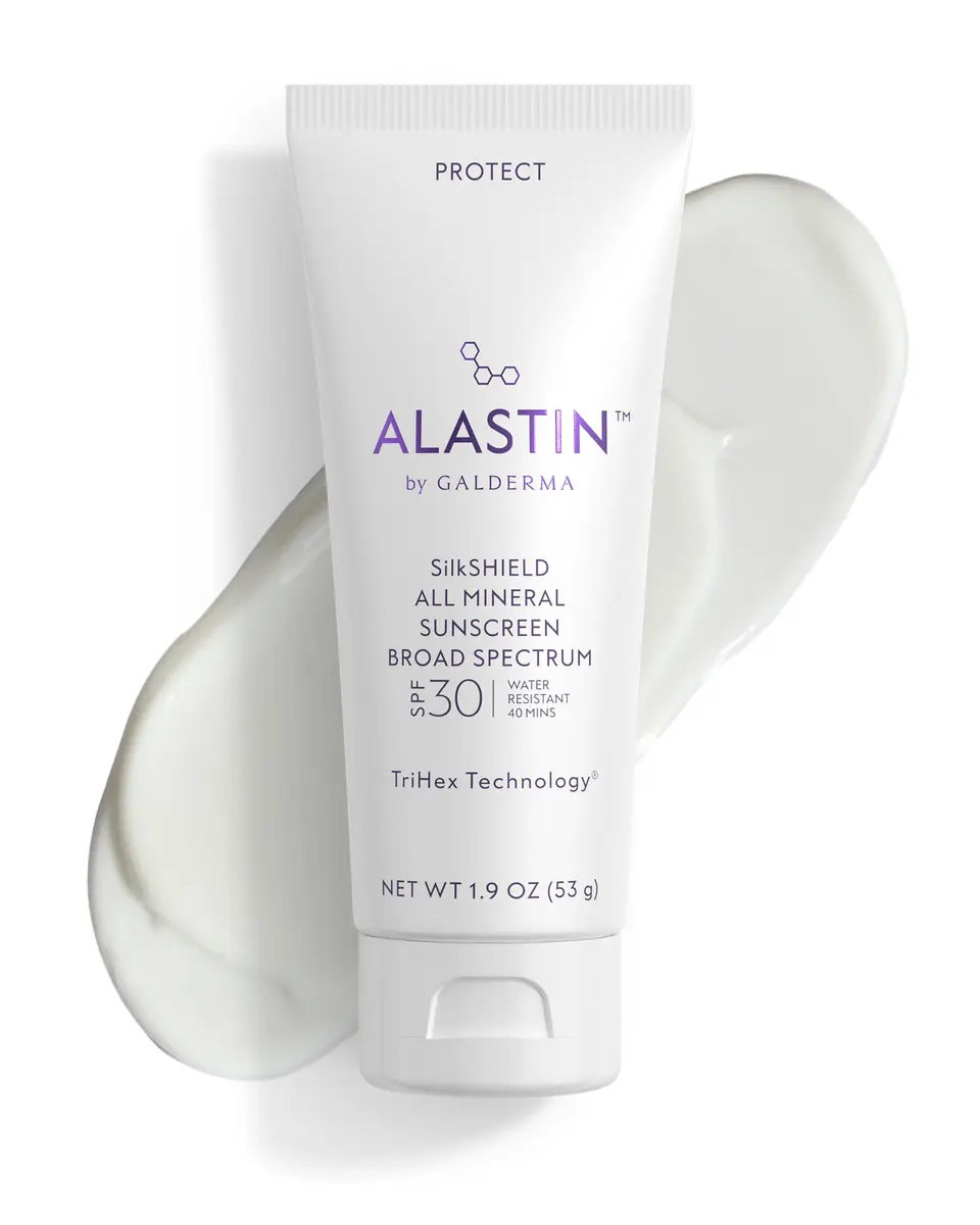 ALASTIN Skincare SilkSHIELD Mineral Sunscreen SPF 30 1.9 oz | Broad-spectrum, fast-absorbing, hypoallergenic face sunblock - main product image