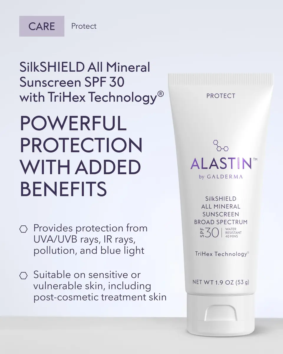 ALASTIN Skincare SilkSHIELD Mineral Sunscreen SPF 30 1.9 oz | Broad-spectrum, fast-absorbing, hypoallergenic face sunblock - view 2