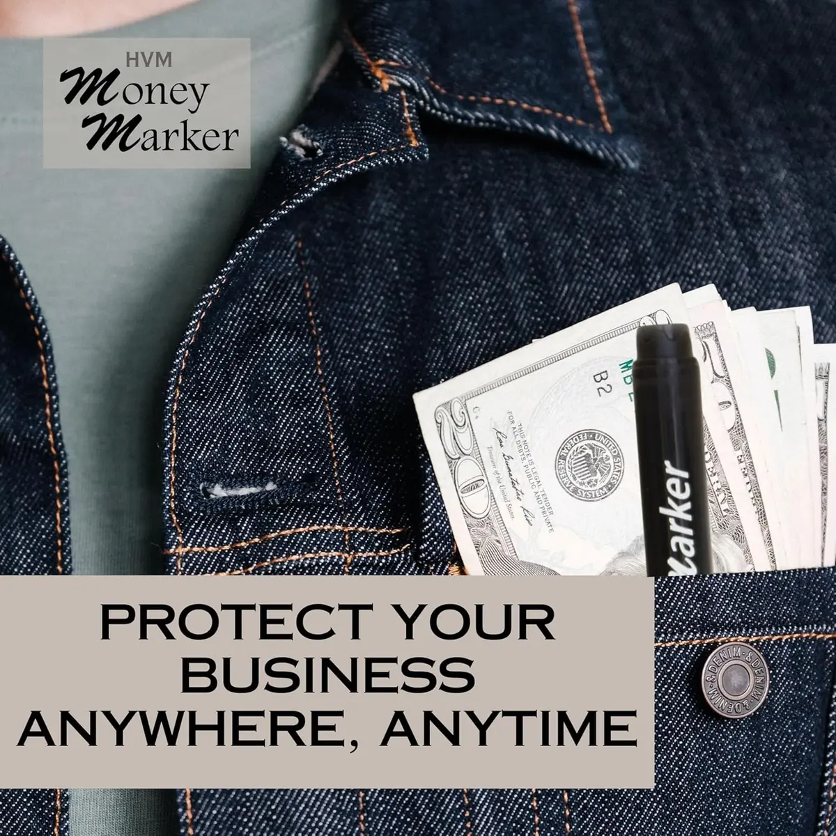 HVM Counterfeit Money Detector Pen (500 Pack) | Detect Fake Bills with Special Ink - view 6