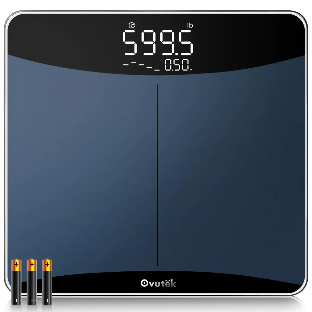 Ovutek 600lb Digital Body Weight Scale with Weight Trends & Large LED Display | 272 kg (600 lb) Capacity, 0.05 kg Accuracy - main product image