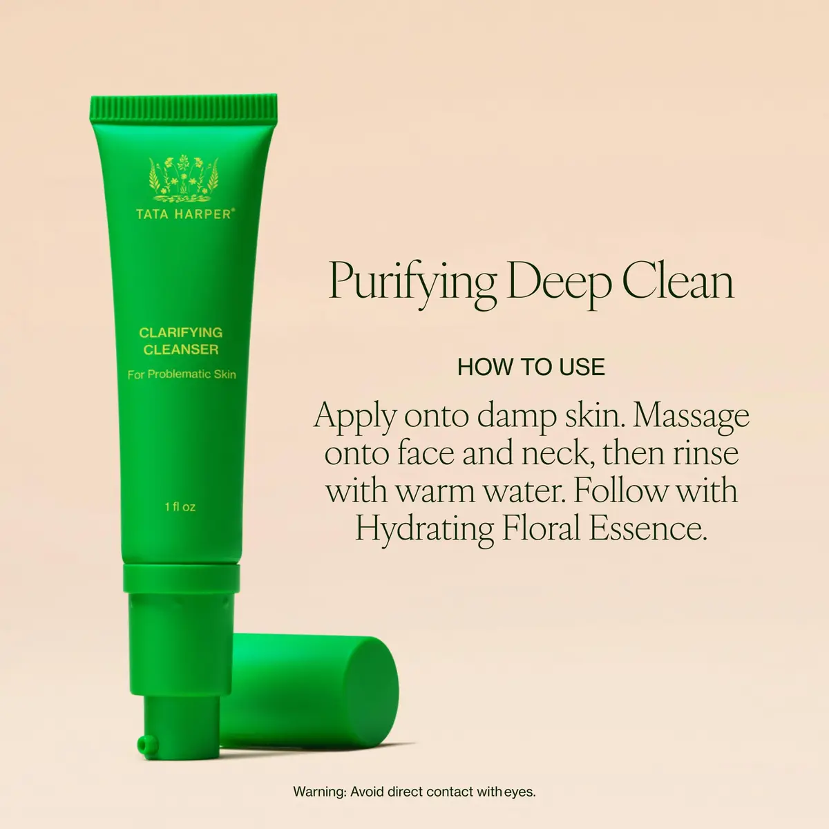 Tata Harper Clarifying Cleanser 30ml | Oil-Control Face Wash with Natural Ingredients - view 8