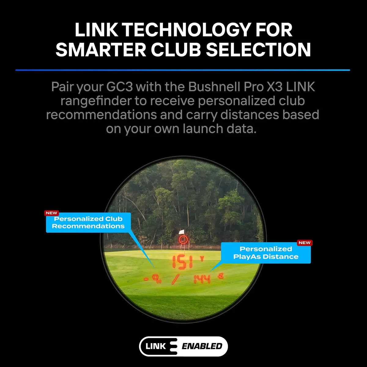 Foresight Sports GC3 Golf Launch Monitor and Rangefinder Bundle | Tour-Level Data & Link-Enabled Tech (70-120 chars) - view 6