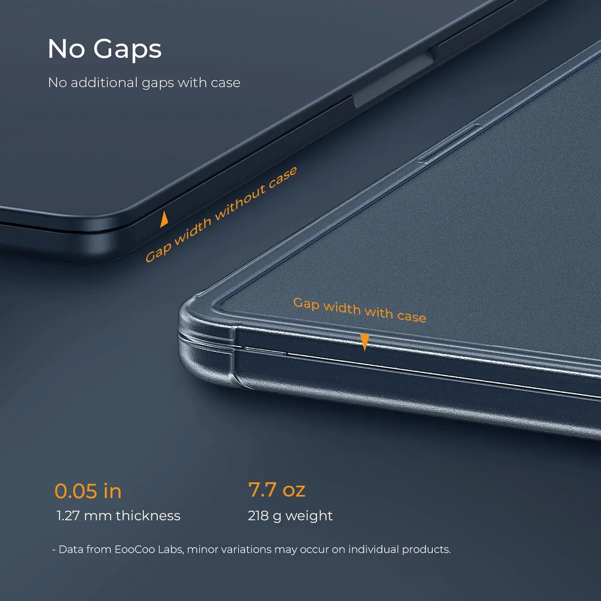 EooCoo Reinforced Anti-Crack Case for MacBook Air 13 inch | Slim, Shockproof & Matte Finish - view 5