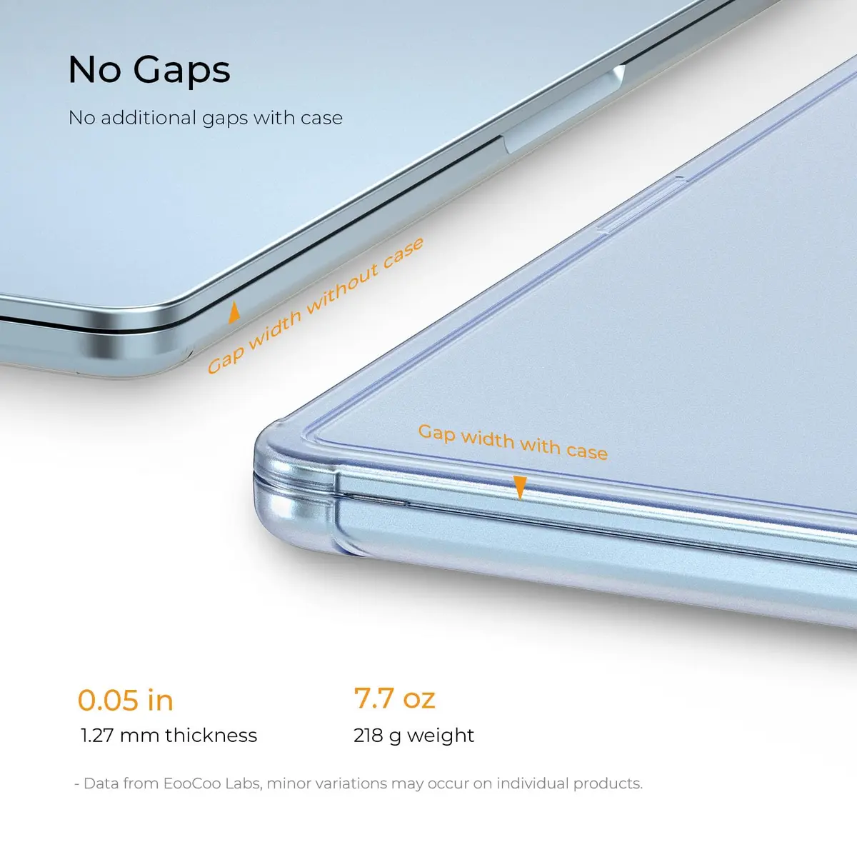 EooCoo Reinforced Anti-Crack Case for MacBook Air 13 inch | Slim, Shockproof & True-to-Device (120 chars) - view 6