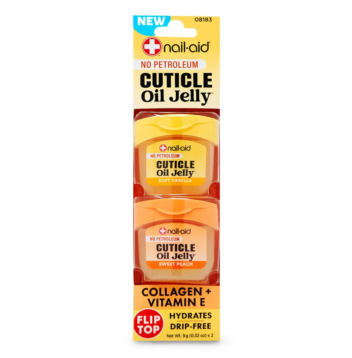 Nail-Aid Cuticle Oil Jelly 0.64 Oz | Non-Drip, Press-On Friendly, Deep Moisturization - main product image