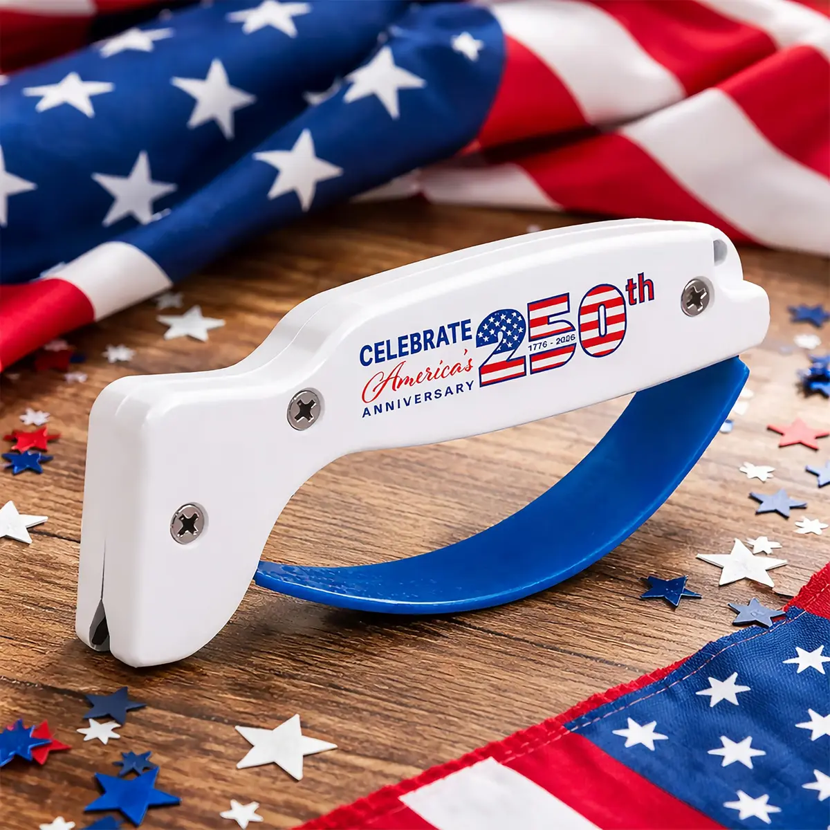 AccuSharp Knife Sharpener Ergonomic Handle 14cm (5.5") | Restores Straight & Serrated Knives - view 2