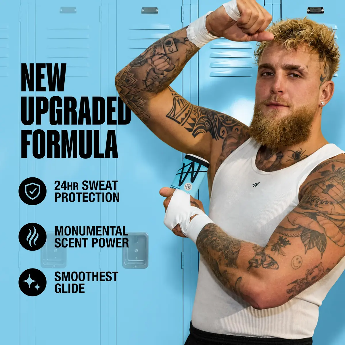 W By Jake Paul Men's Antiperspirant 2.6 oz | 24 Hour Sweat & Odor Protection, Vitamin-Infused Formula - view 2