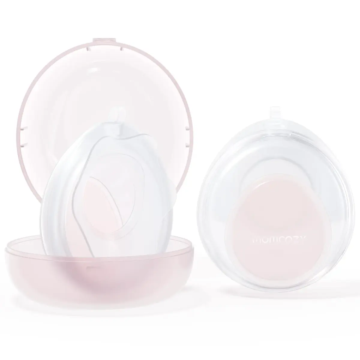 Momcozy Discreet Comfort Collector 1 oz (30 ml) | Passive Milk Catcher for Nursing Bras - main product image