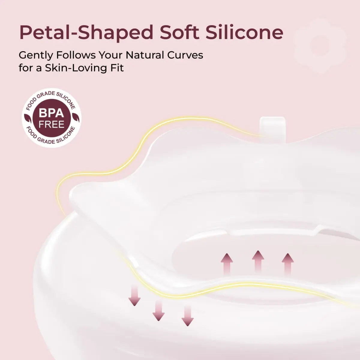 Momcozy Discreet Comfort Collector 1 oz (30 ml) | Passive Milk Catcher for Nursing Bras - view 2