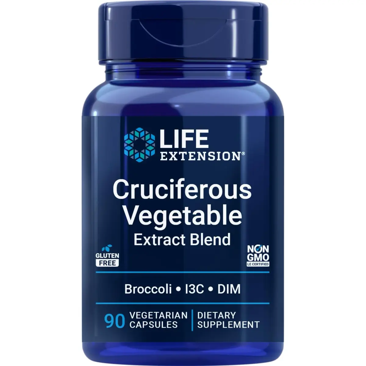 Life Extension Cruciferous Vegetable Extract Blend 90 Vegetarian Capsules | Supports Cellular Health - main product image
