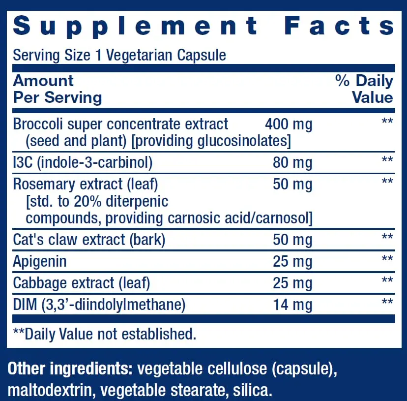 Life Extension Cruciferous Vegetable Extract Blend 90 Vegetarian Capsules | Supports Cellular Health - view 3