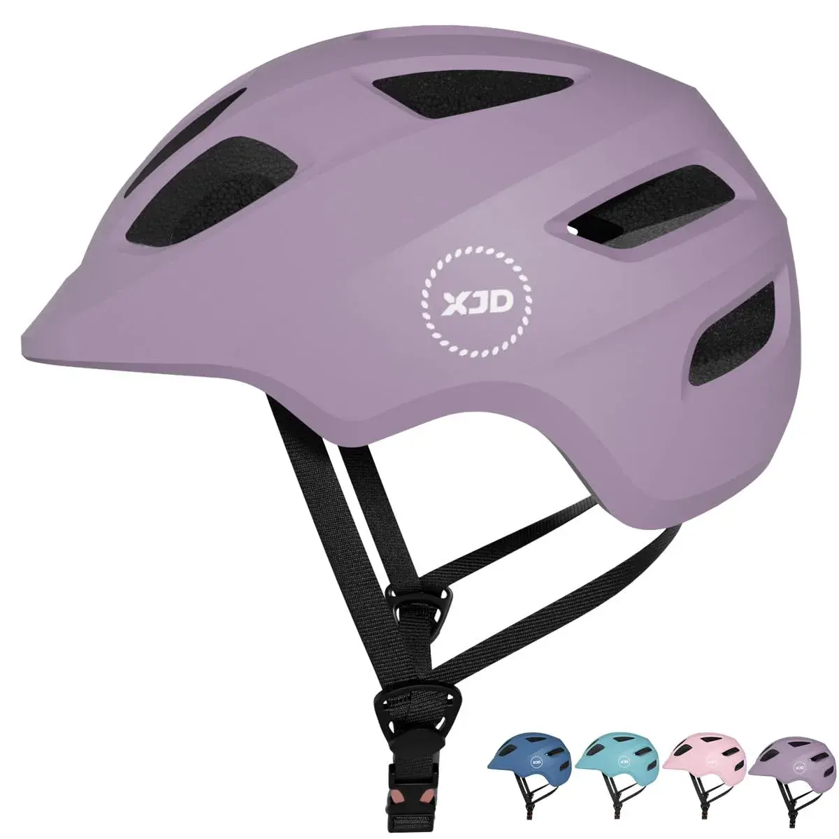 XJD XX-Small Grape Purple Toddler Multi-Sport Helmet for Infants & Babies (44-48 cm) - main product image