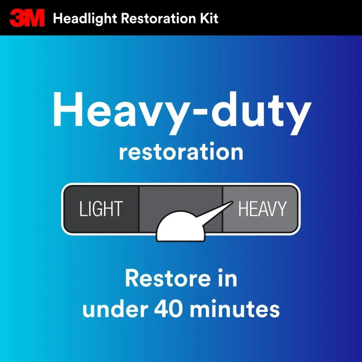 3M Ultra Headlight Restoration Kit 39195, 2 Kits | Restores Cloudy Yellowed Plastic Lenses - view 4