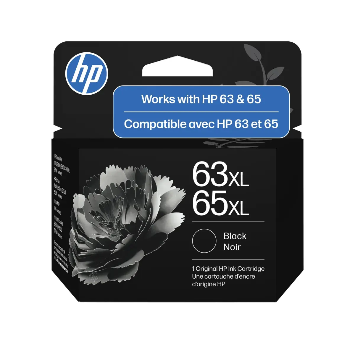 HP 61XL Black High-Yield Ink Cartridge | 360 Pages - main product image
