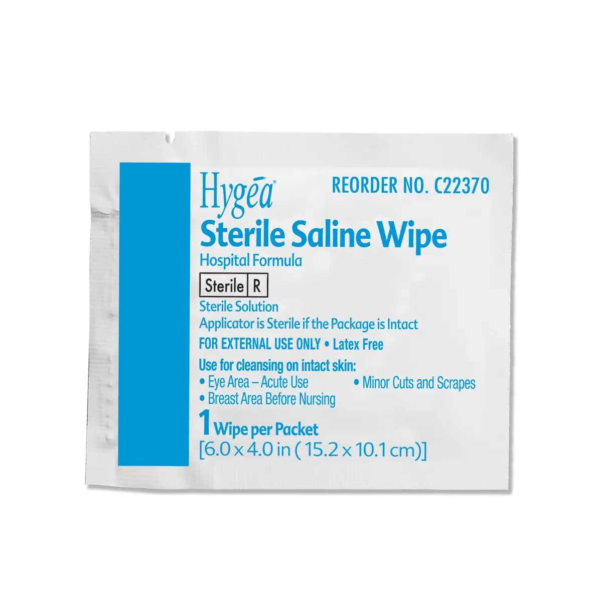 PDI Sterile Saline Wipes | 576 Count, Individually Wrapped for Eye & Skin Care, Newborns & Piercing | Case Pack (24 Boxes) - view 4