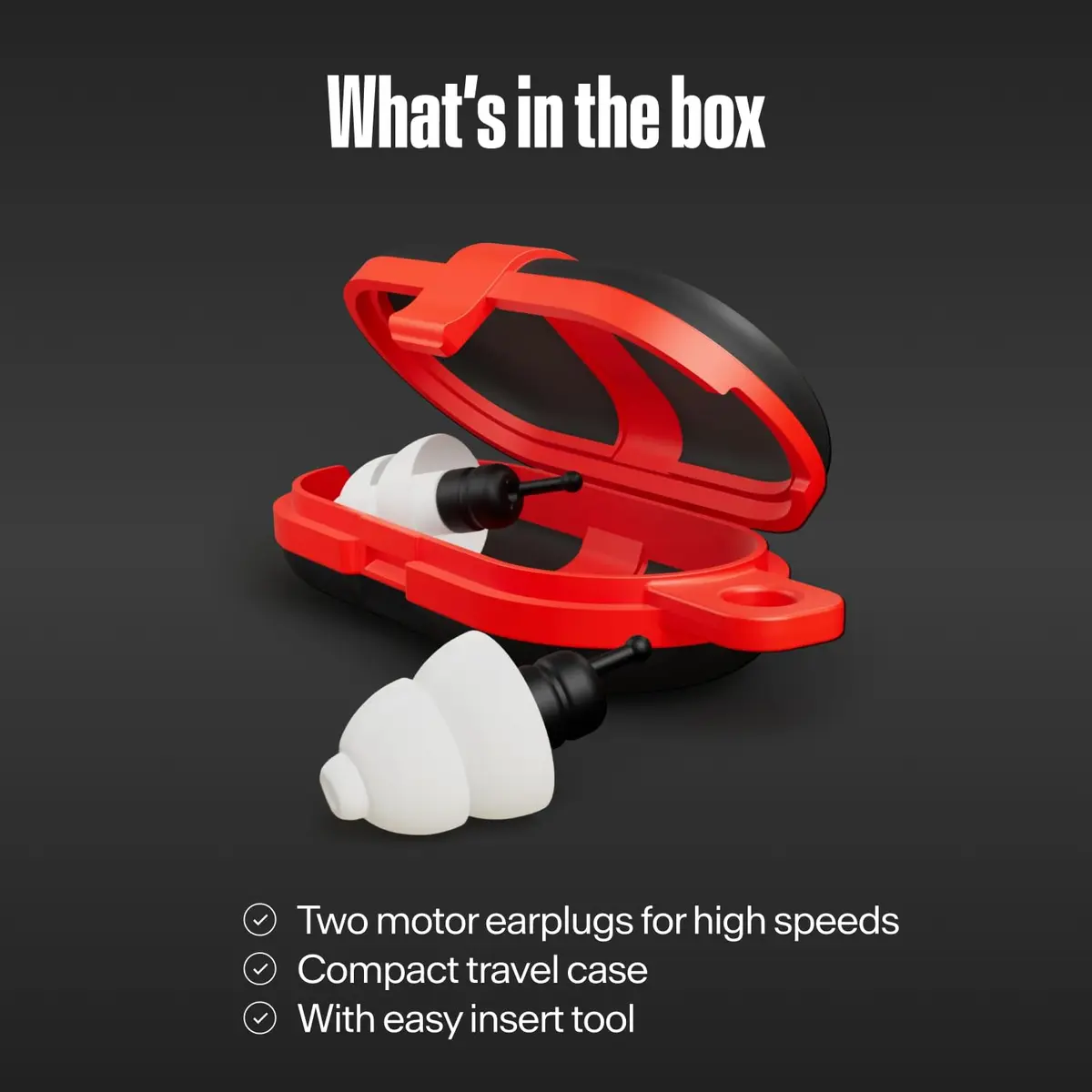 Alpine MotoSafe Tour Motorcycle Ear Plugs 17 dB SNR | Wind Noise Reduction for Tours - view 8