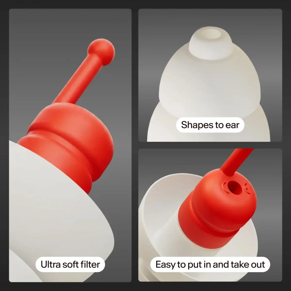 Alpine MotoSafe Sport Earplugs | 20dB SNR Wind Noise Reduction for Motorcycling - view 5