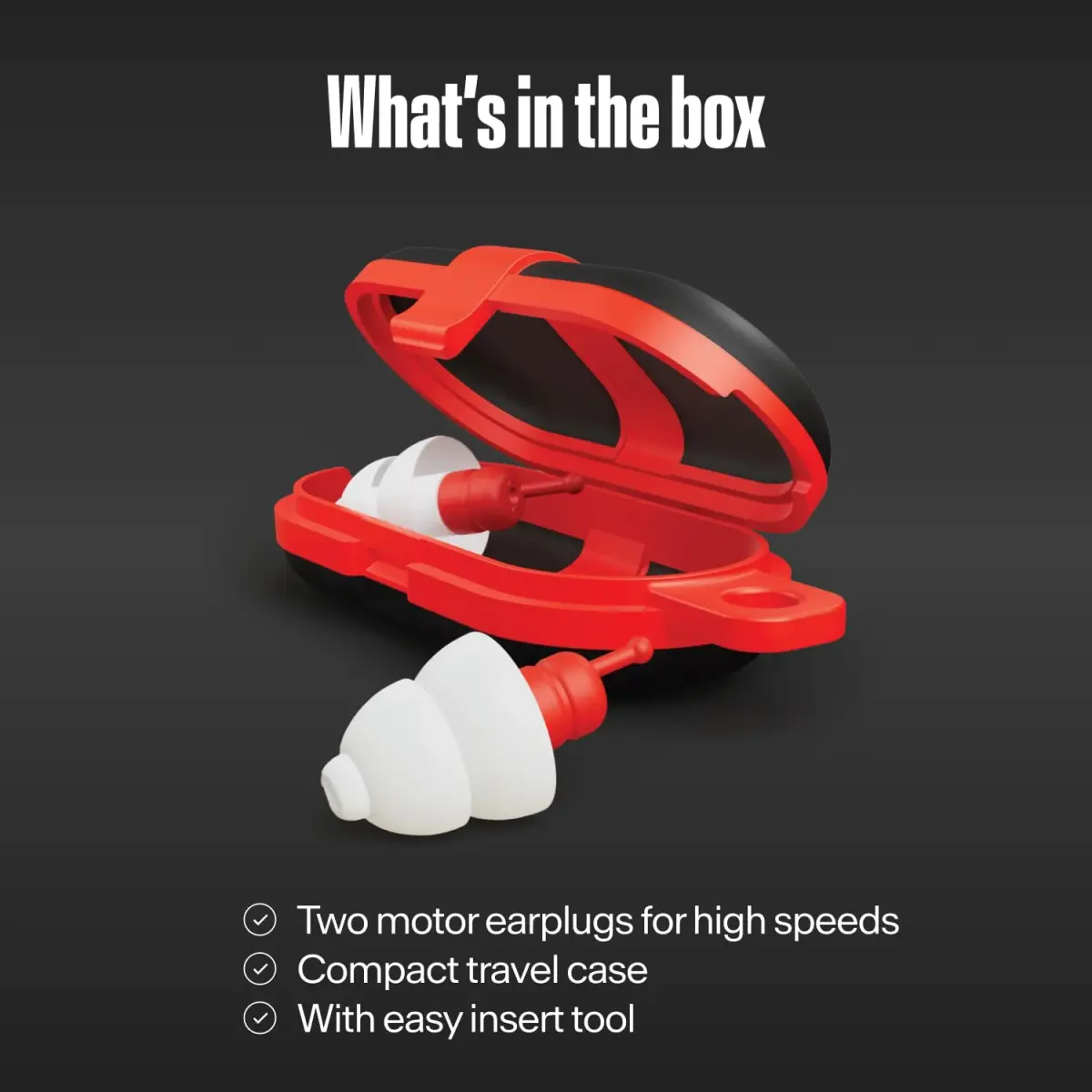 Alpine MotoSafe Sport Earplugs | 20dB SNR Wind Noise Reduction for Motorcycling - view 8