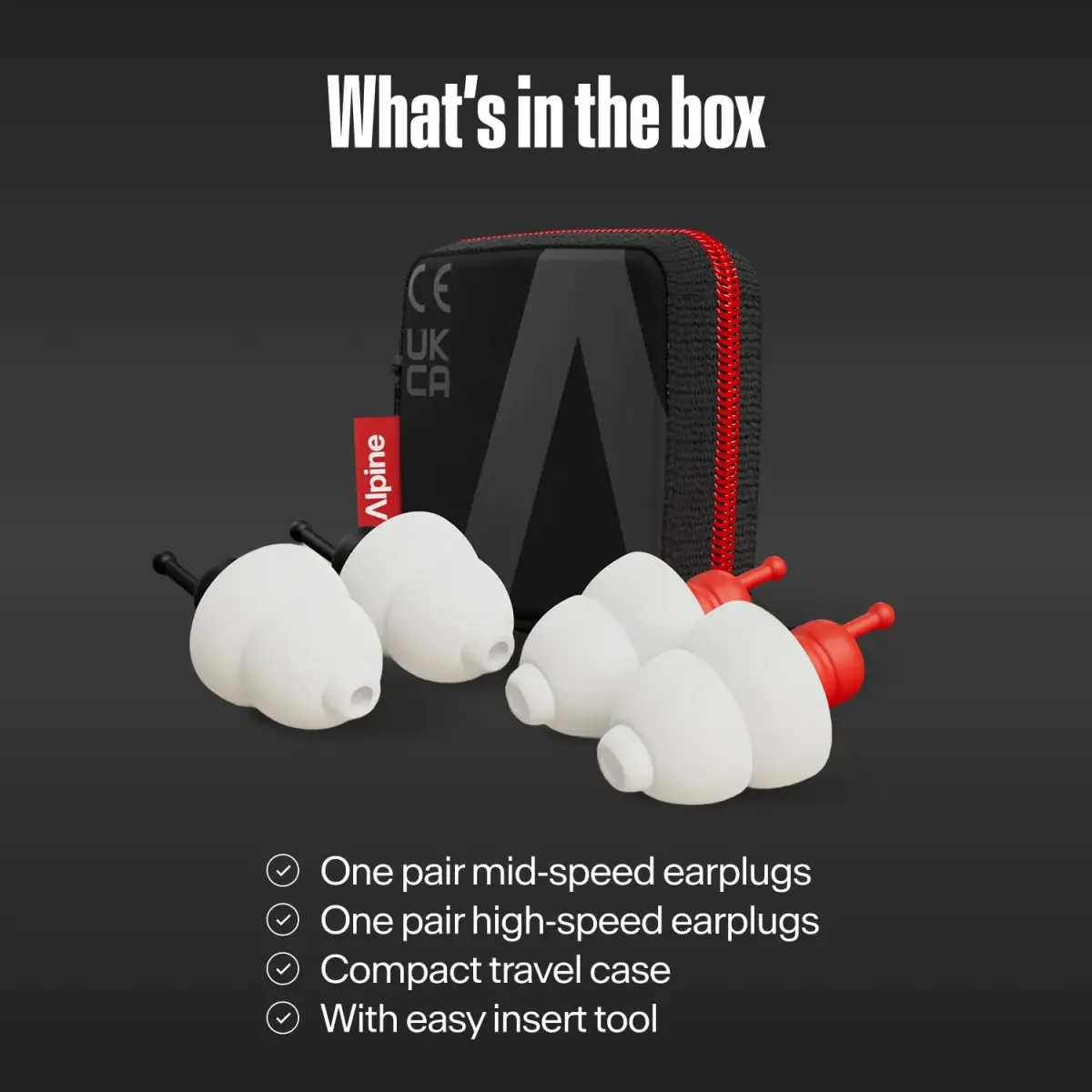 Alpine MotoSafe Duo Motorcycle Ear Plugs for Wind Noise Reduction | 2 Pairs (20dB SNR) - view 8