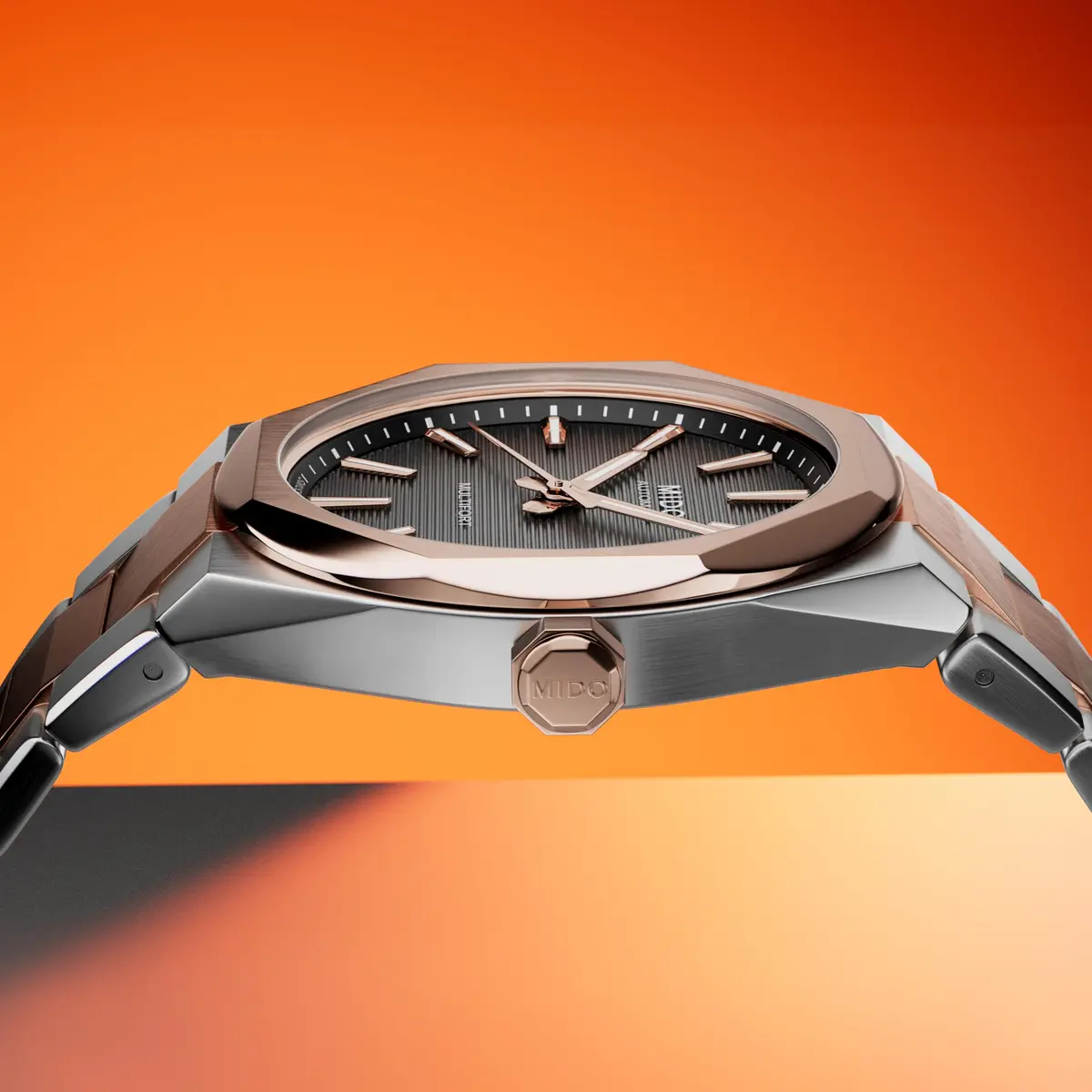MIDO Multifort 8 One Crown Swiss Automatic Watch 40mm | Elegant & Robust for Men - view 6