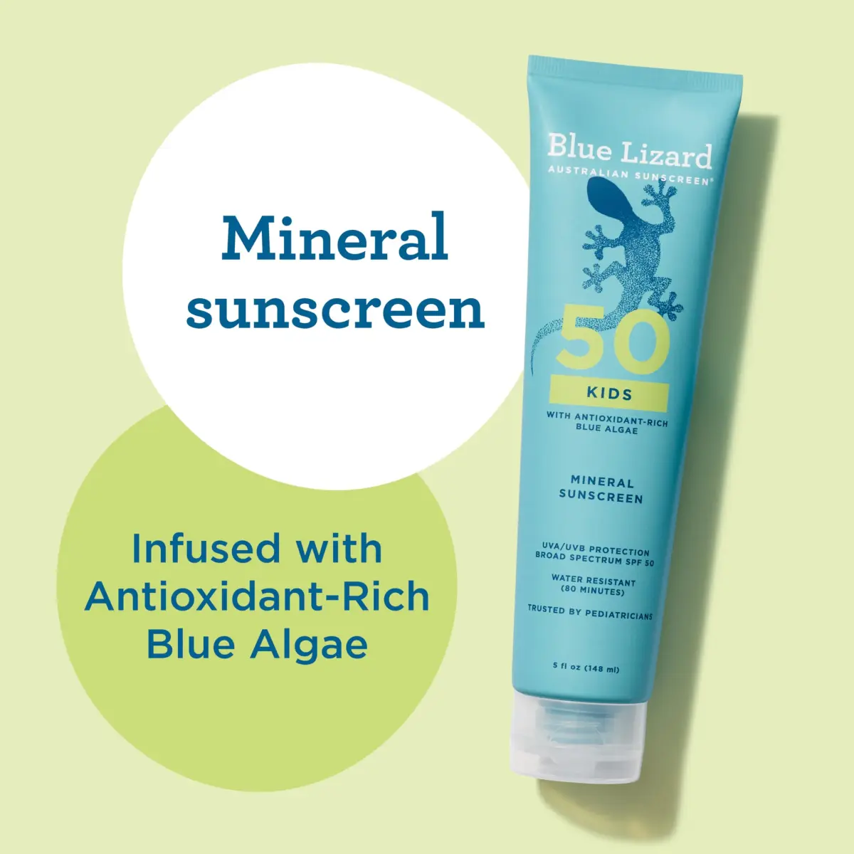 Blue Lizard Kids Mineral SPF 50 Sunscreen Lotion 10 fl oz (295ml) | Protects 98% UVB Rays - view 4