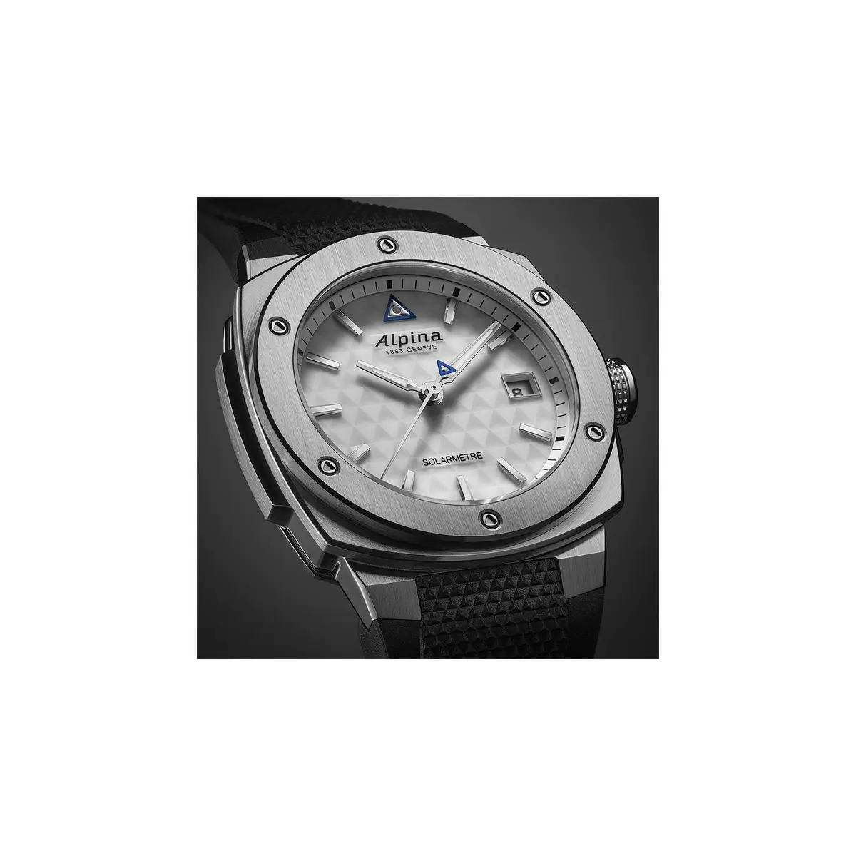 Alpina Unisex Solar Powered Solarmeter 37.5mm | Solar Quartz with 10-Month Power Reserve - view 2