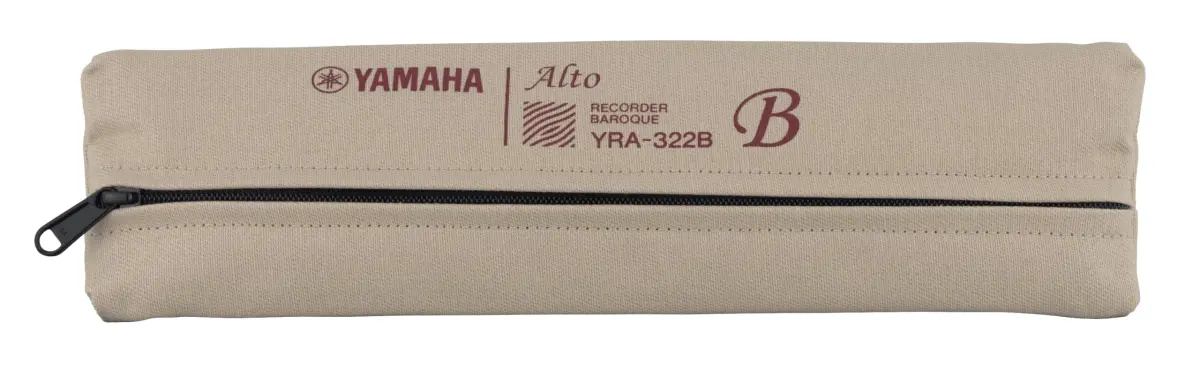 Yamaha YRA-322B Alto Recorder in F, Baroque Fingering, Double Holes, Simulated Rosewood Finish (1 Piece) - view 2