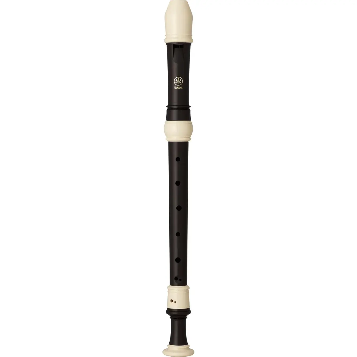 Yamaha YRA-324B Alto Recorder in F Baroque Fingering, Double Holes, 3-Piece Construction, Simulated Ebony Finish (1 Unit) - main product image