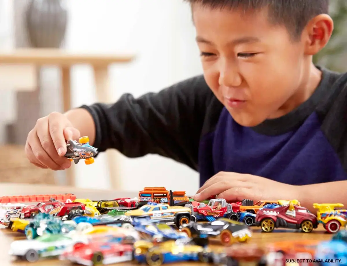 Hot Wheels 20-Car Pack Assortment 1:64 Scale Vehicles | Instant Collection for Kids & Collectors - view 3
