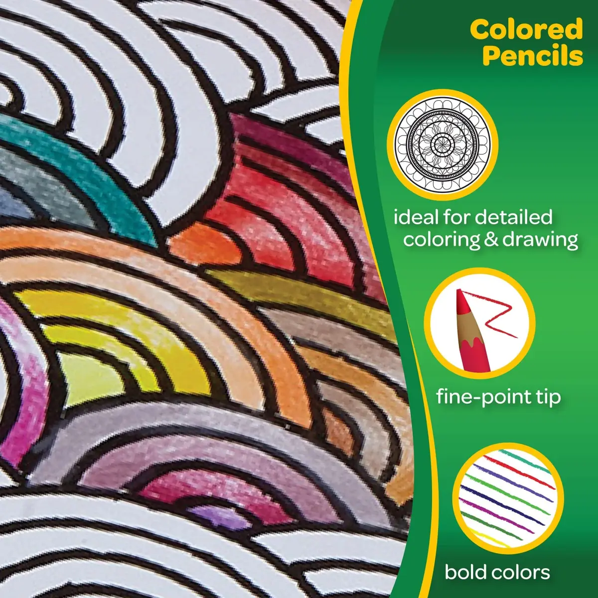 Crayola Colored Pencils (36ct, 432 Count) | Assorted Colors for Kids & Adults - view 8