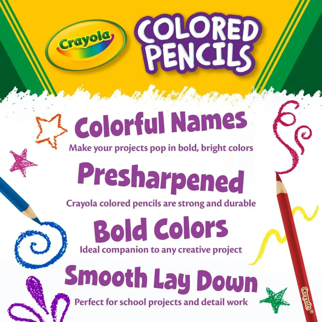 Crayola Colored Pencils (36ct, 432 Count) | Assorted Colors for Kids & Adults - view 4