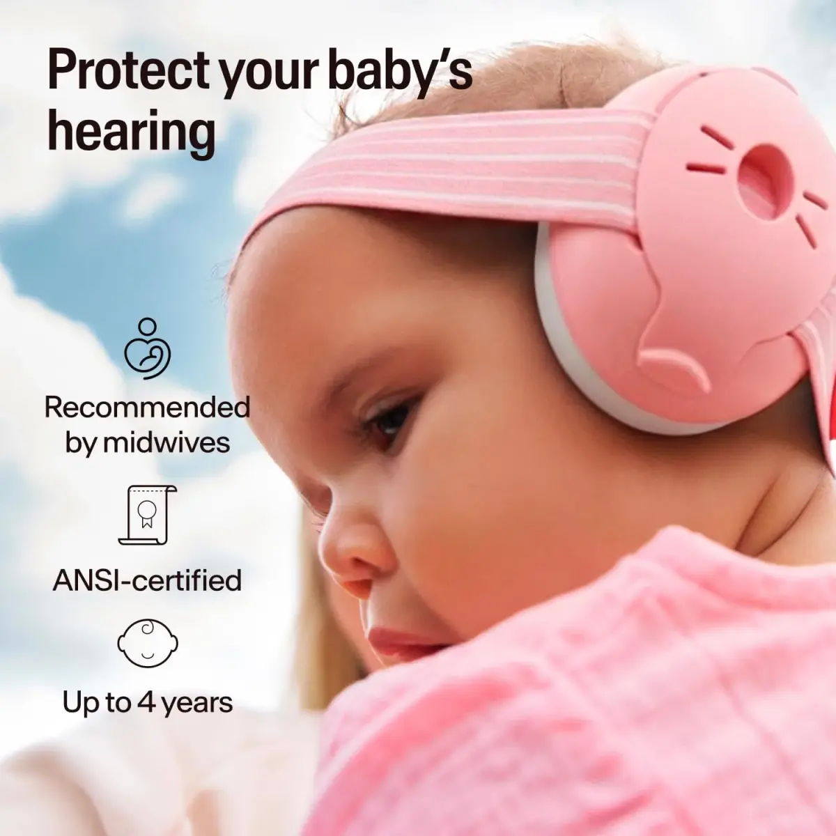 Alpine Muffy Baby Ear Muffs Noise Protection for Toddlers | 23 dB SNR (114g) - view 2