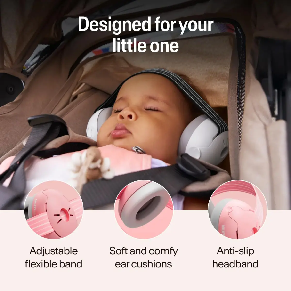 Alpine Muffy Baby Ear Muffs Noise Protection for Toddlers | 23 dB SNR (114g) - view 3