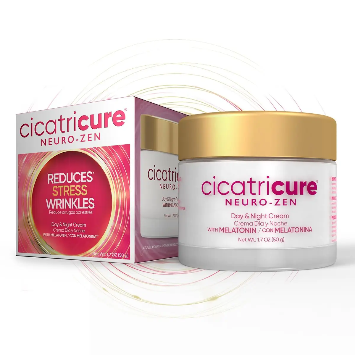 Cicatricure Neuro-Zen Anti-Wrinkle Face Cream with Melatonin 1.7 oz | Supports Stress-Relief & Skin Revitalization - main product image