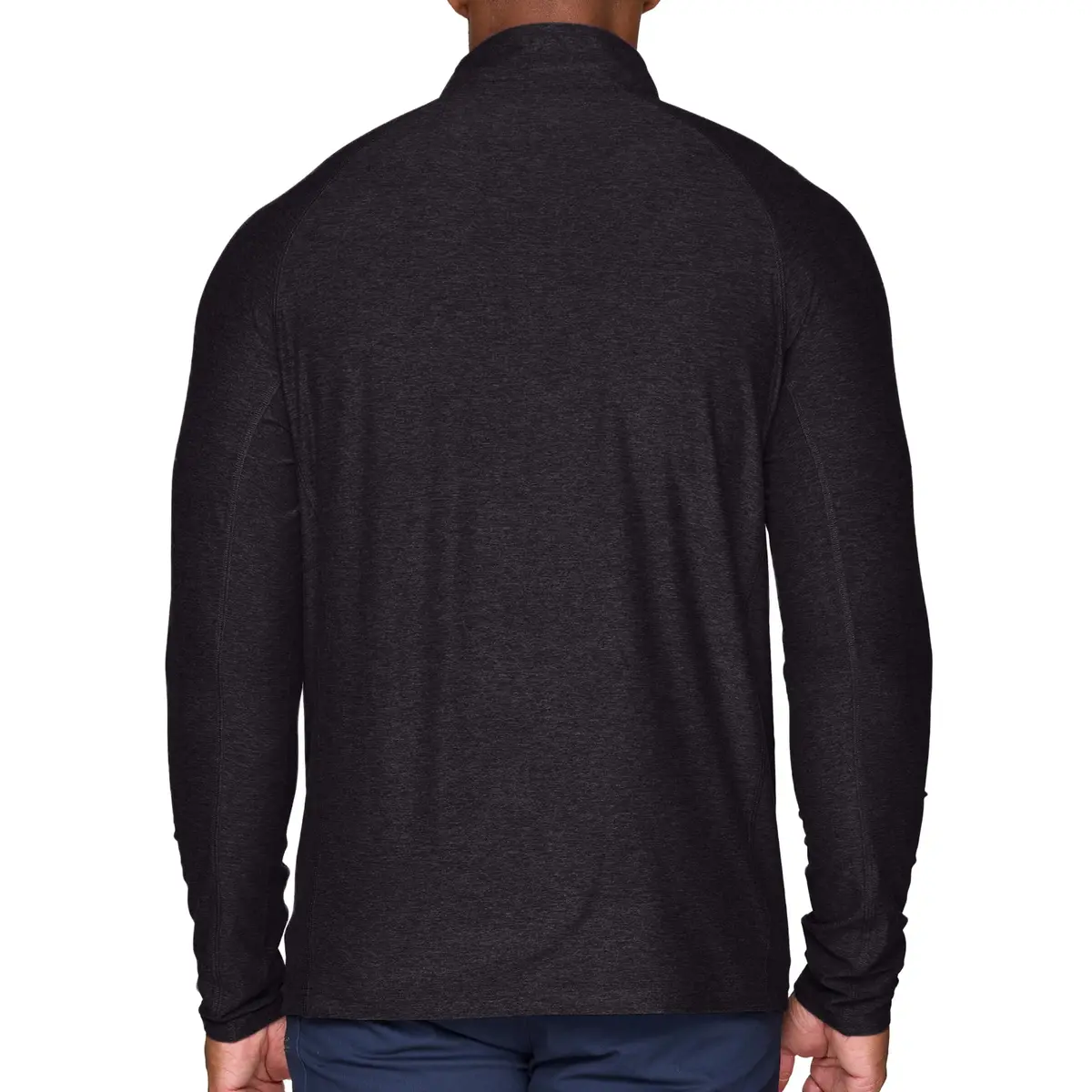 COLOSSEUM Men's Duke Blue Devils Vapor 1/4 Zip (Black, Large) | NCAA College Team Apparel - view 2