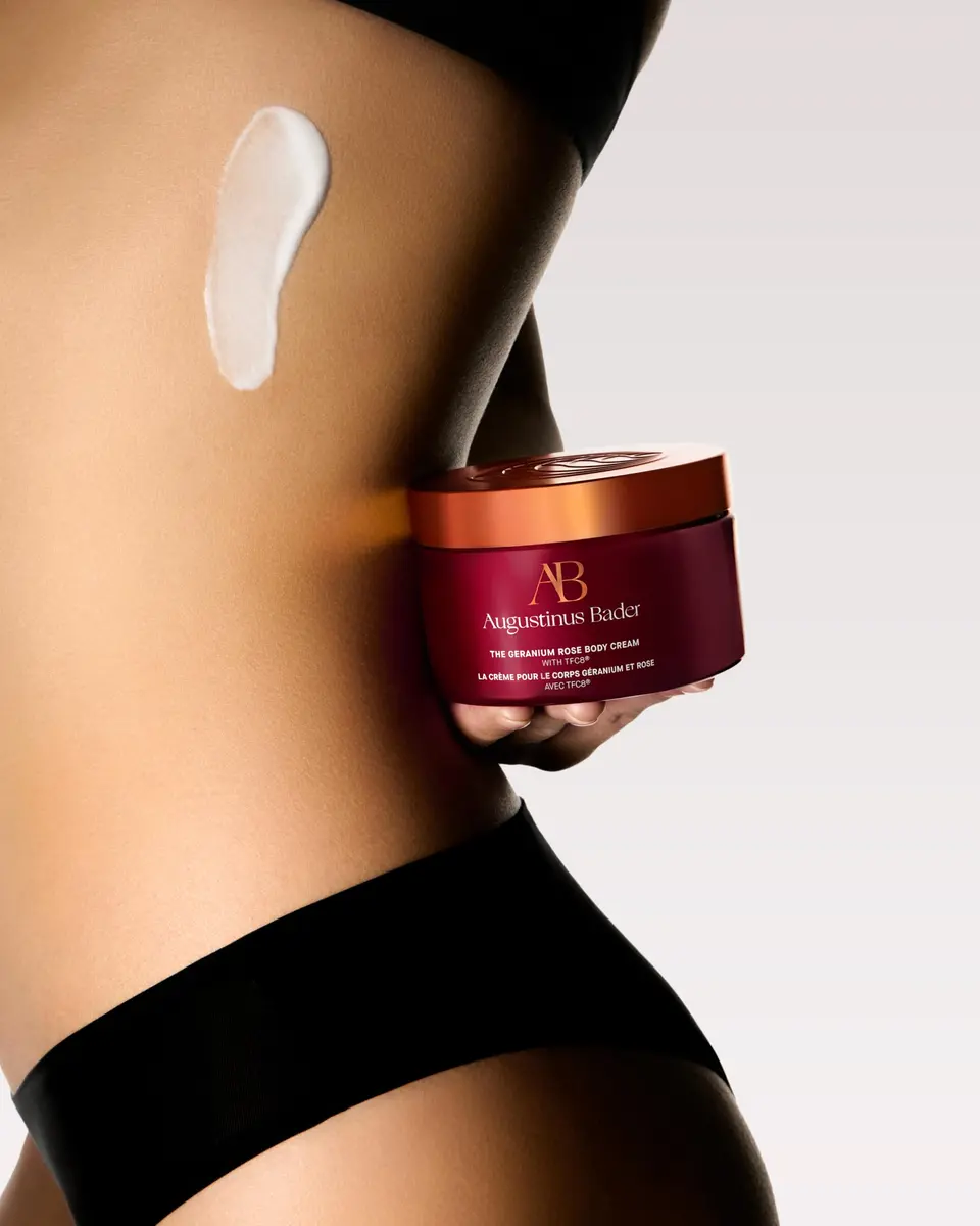 Augustinus Bader The Geranium Rose Body Cream 200ml | Hydrates, Firms & Nourishes Skin - view 5