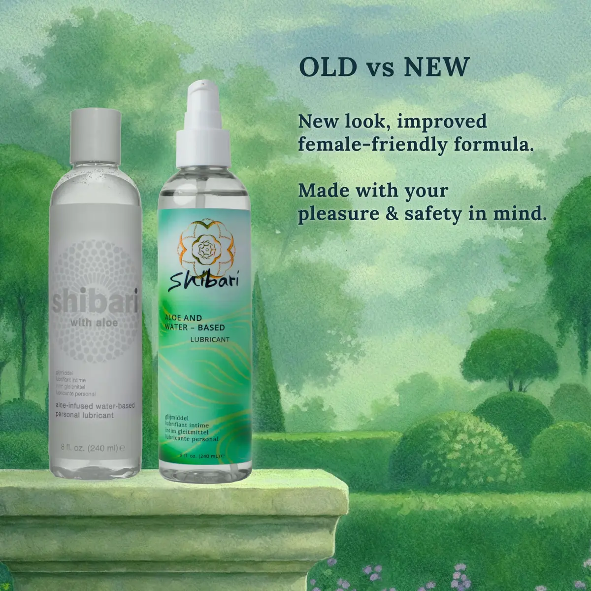 Shibari Water Based Aloe Lube, Personal Lubricant 237ml (8 Fl Oz) | Hydrating Glide with Aloe & Hyaluronic Acid - view 5