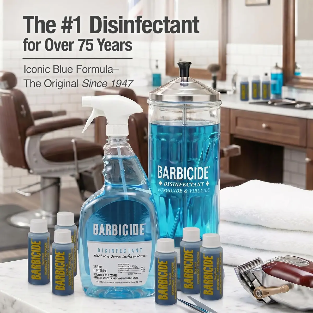 BARBICIDE Disinfectant Spray 2 oz | EPA Registered, Ready-to-Use, Professional Salon & Barber Tool Disinfectant - view 2