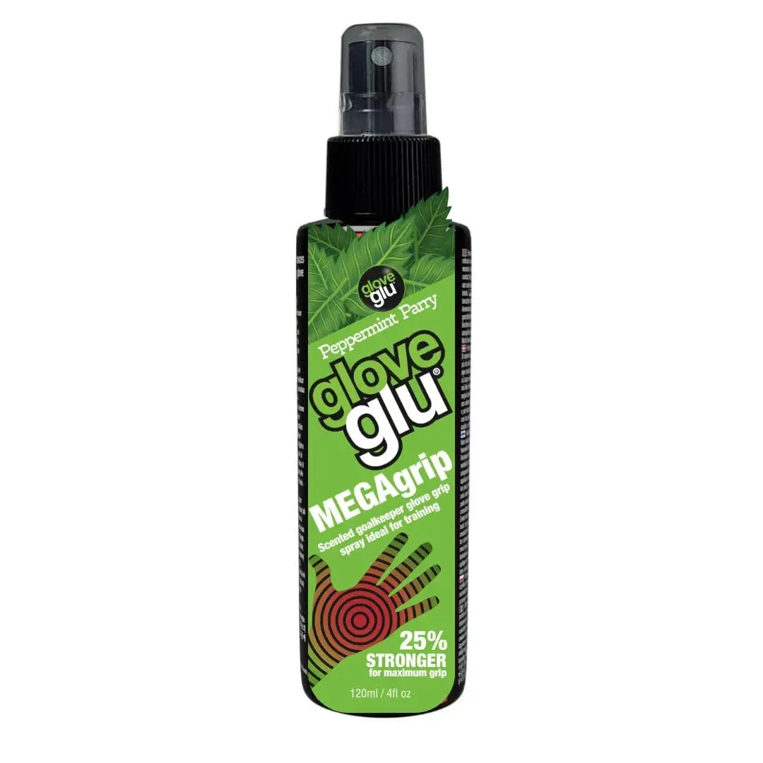 Gloveglu MEGAgrip Goalkeeper Glove Grip Spray 120ml (4.05 fl oz) | Revives Old Gloves for Better Ball Handling - main product image