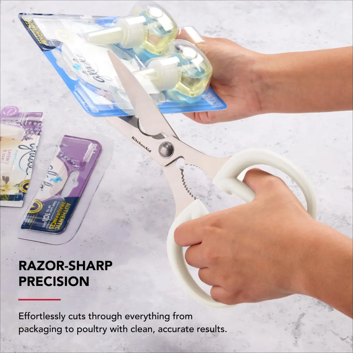 KitchenAid Multipurpose Shear Set with Nutcracker & Bottle Opener, 2-Piece, 31.8 cm (12.63 inches) | Versatile Kitchen & Household Scissors - view 4