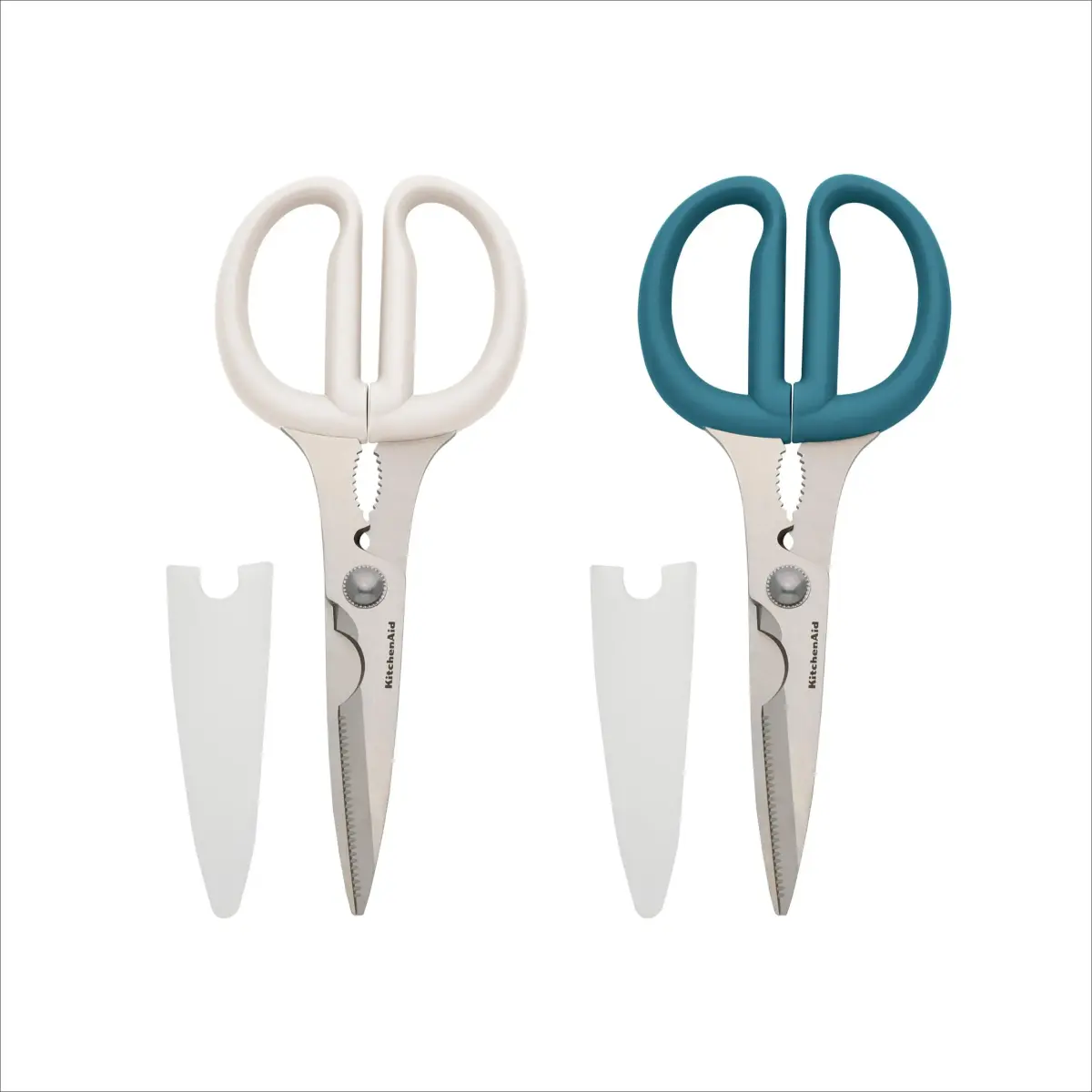 KitchenAid Multipurpose Shear Set with Nutcracker & Bottle Opener, 2-Piece, 31.8 cm (12.63 inches) | Versatile Kitchen & Household Scissors - main product image