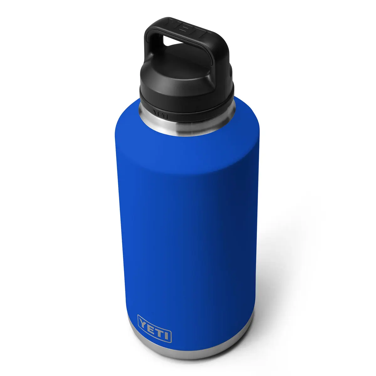 YETI Rambler 64 oz Bottle with Chug Cap, Royal Blue | 1.9 L (64 oz) Vacuum Insulated Stainless Steel - view 7